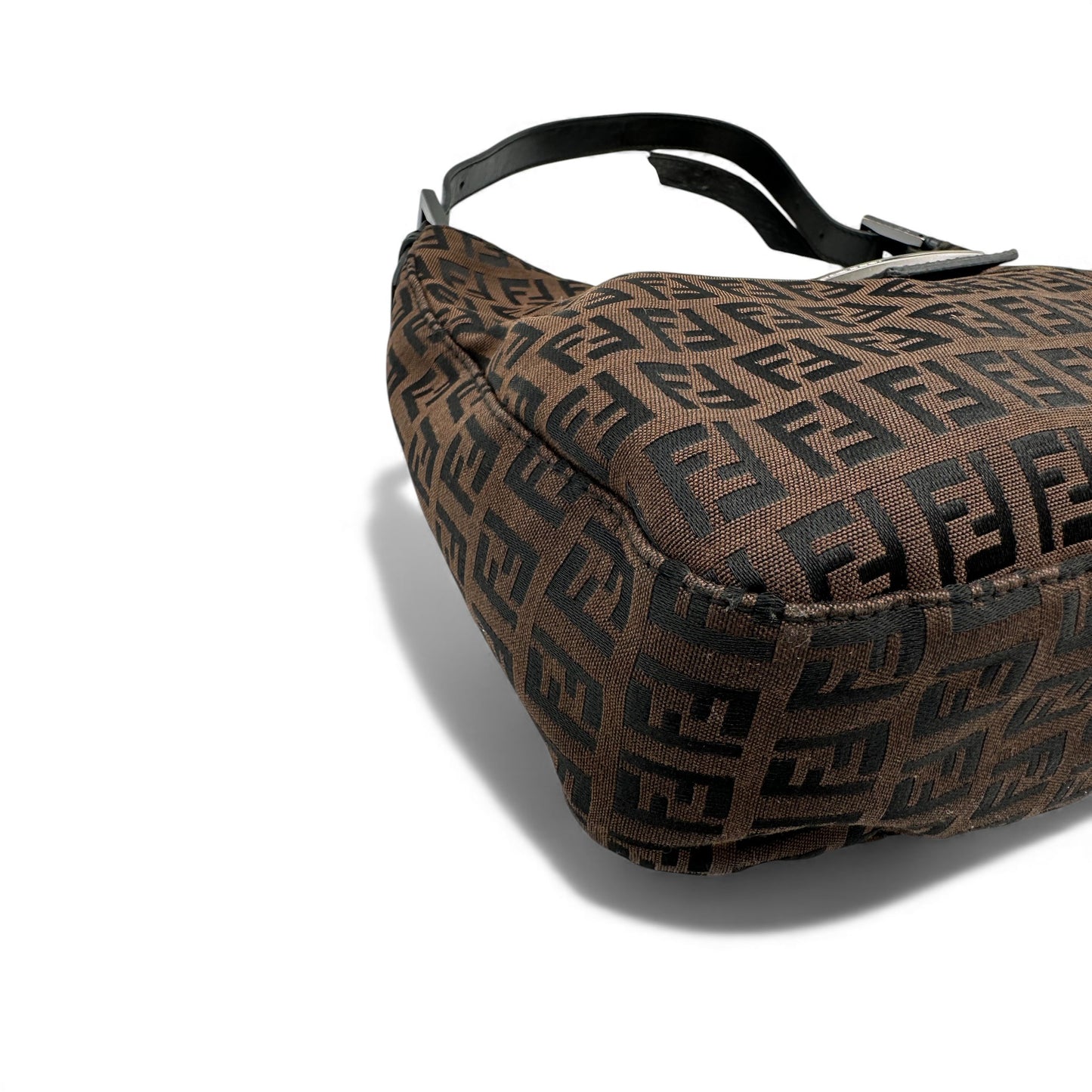 Vintage Fendi Baguette Shoulder Bag Zucchino Monogram