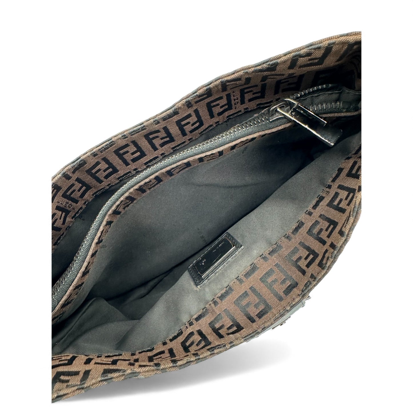 Vintage Fendi Baguette Shoulder Bag Zucchino Monogram