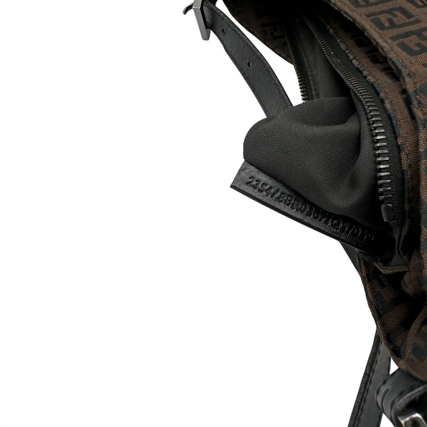 Vintage Fendi Baguette Shoulder Bag Zucchino Monogram