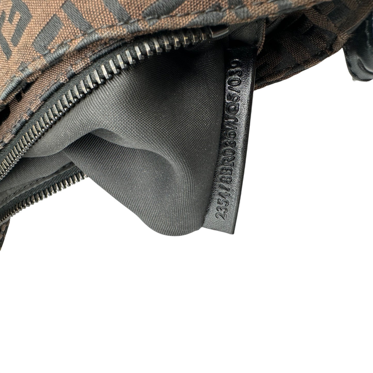 Vintage Fendi Baguette Shoulder Bag Zucchino Monogram