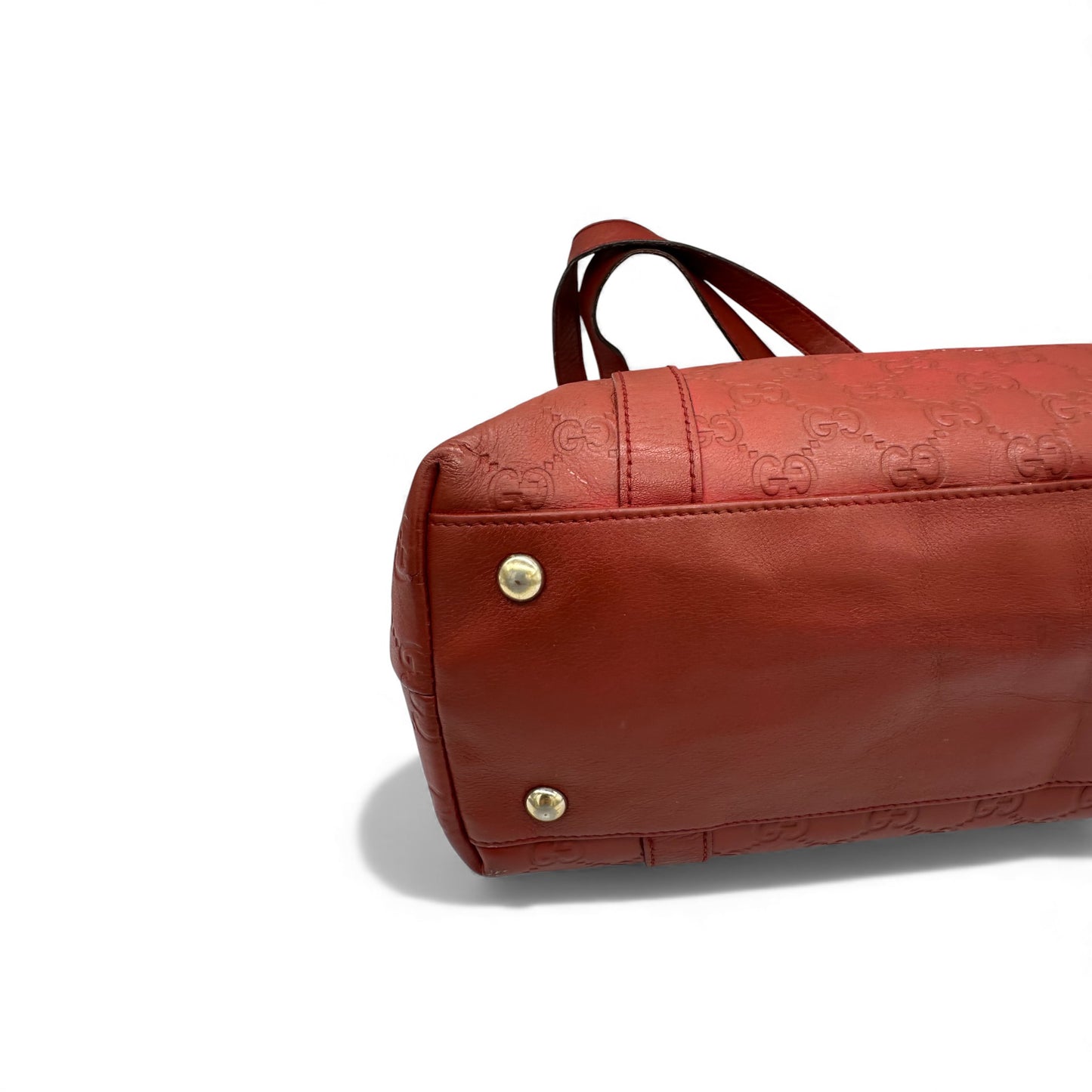 Vintage Gucci Guccissima Abbey Tote Shoulder Bag