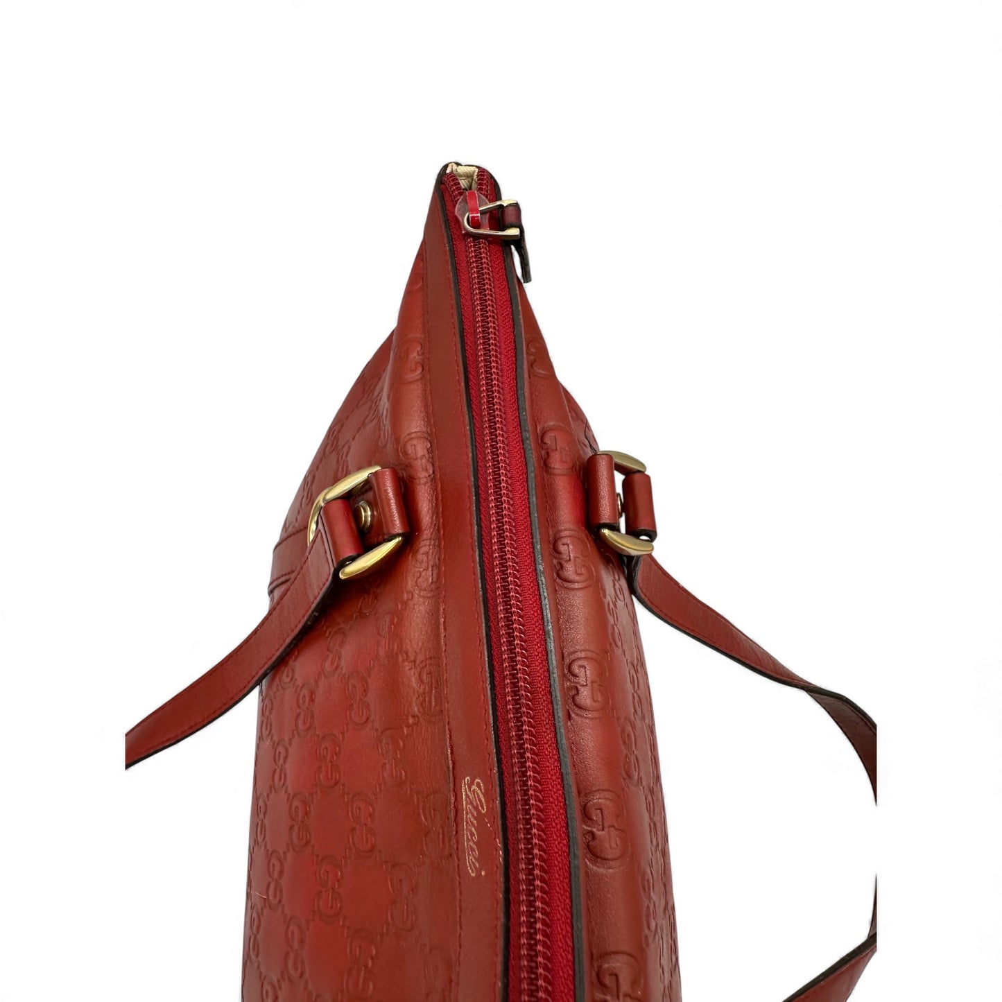 Vintage Gucci Guccissima Abbey Tote Shoulder Bag