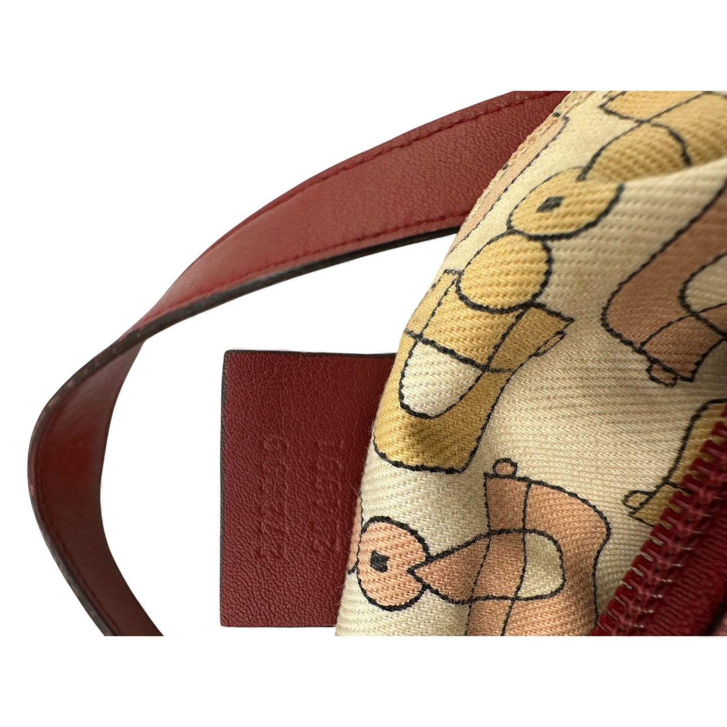 Vintage Gucci Guccissima Abbey Tote Shoulder Bag