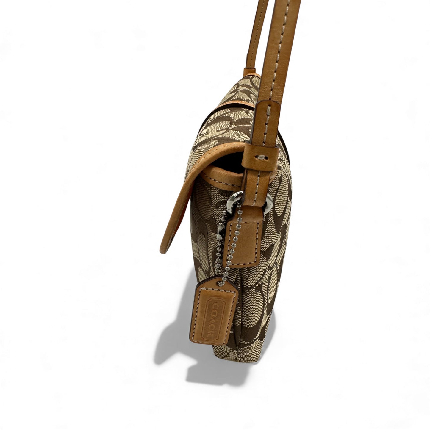 Vintage Coach 6348 Hampton Clip Shoulder Bag