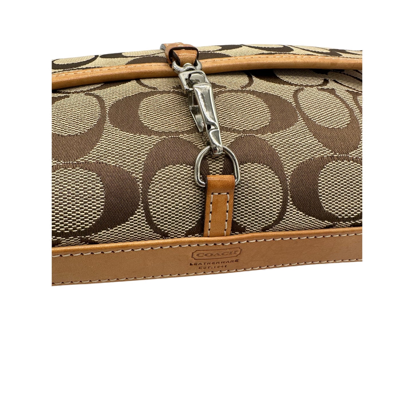 Vintage Coach 6348 Hampton Clip Shoulder Bag