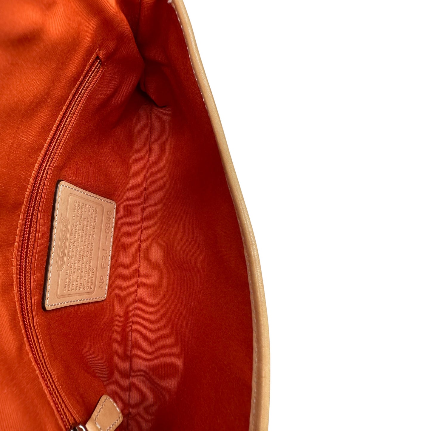 Vintage Coach 6348 Hampton Clip Shoulder Bag