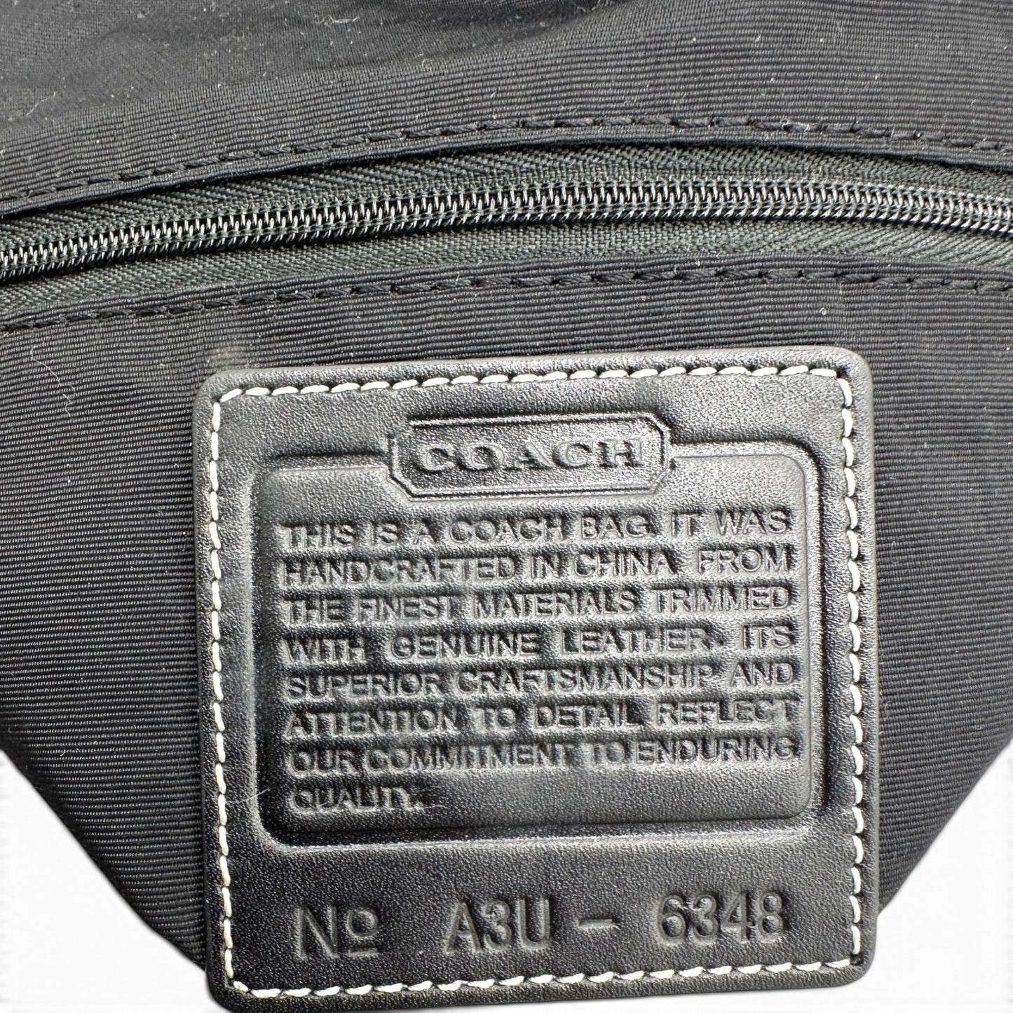 Vintage Coach 6348 Hampton Clip Schultertasche