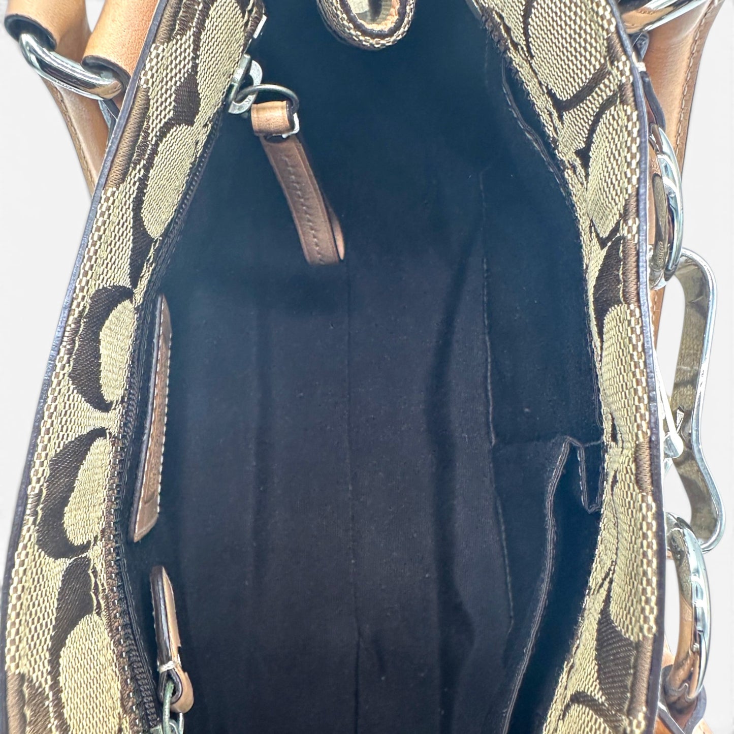 Vintage Coach 10245 Hampton Clip Handbag