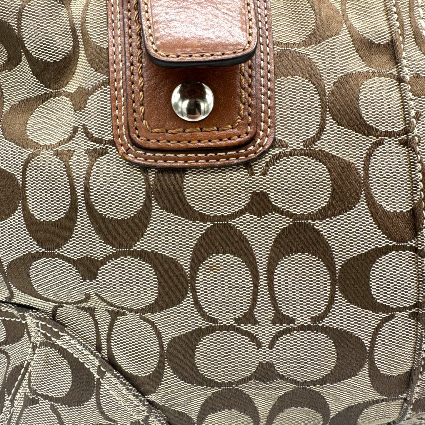 Sac cabas vintage Coach Gallery 10384
