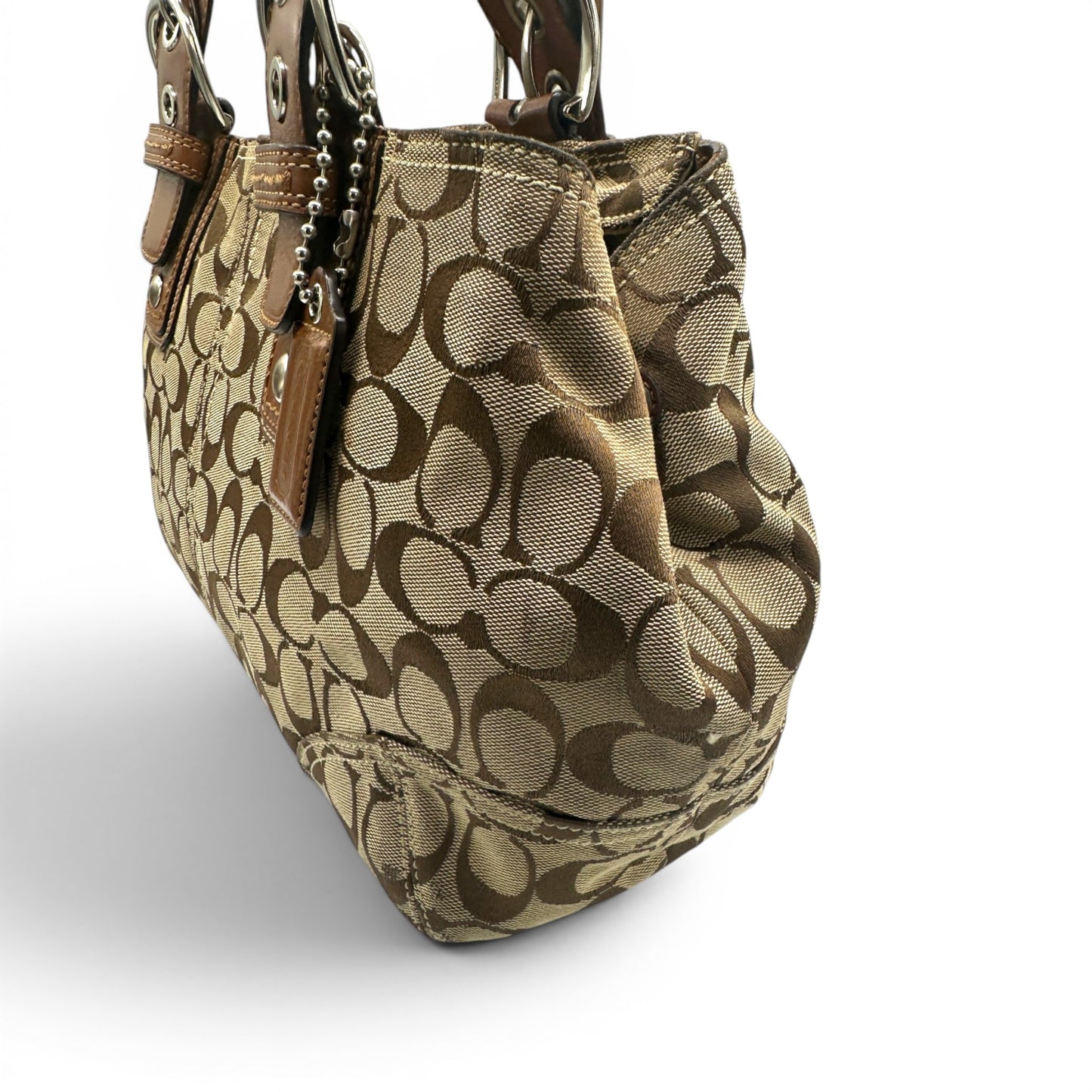 Sac cabas vintage Coach Gallery 10384