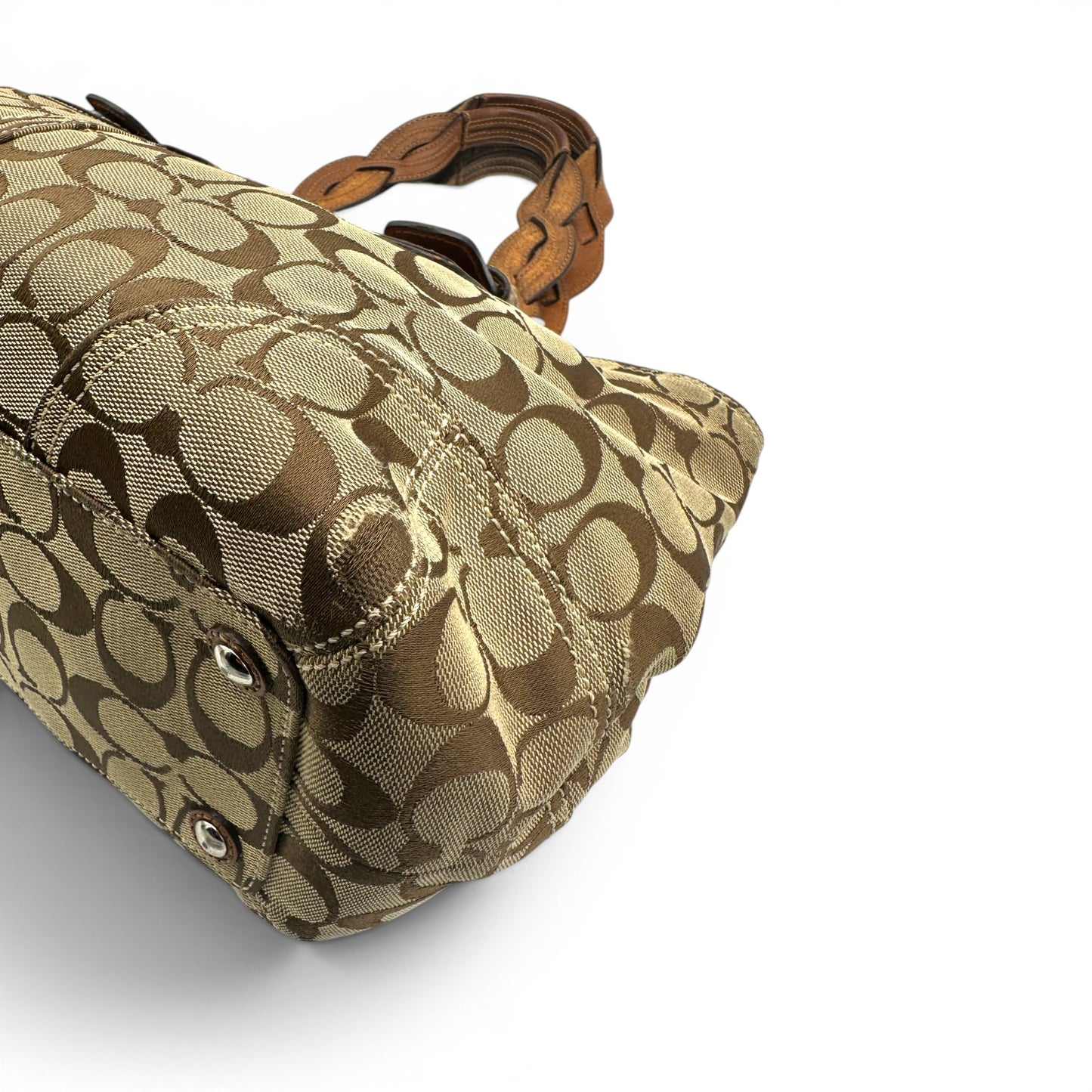 Sac cabas vintage Coach Gallery 10384
