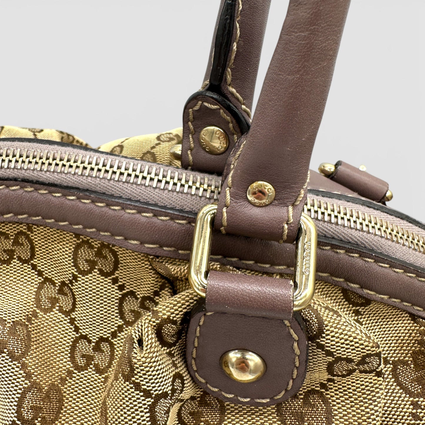 Vintage Gucci Sukey 2-Way Mini Boston Bag