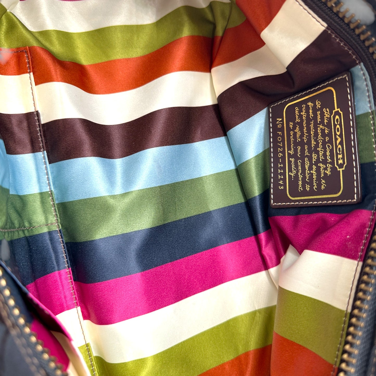 Vintage Coach 11143 Legacy Handbag