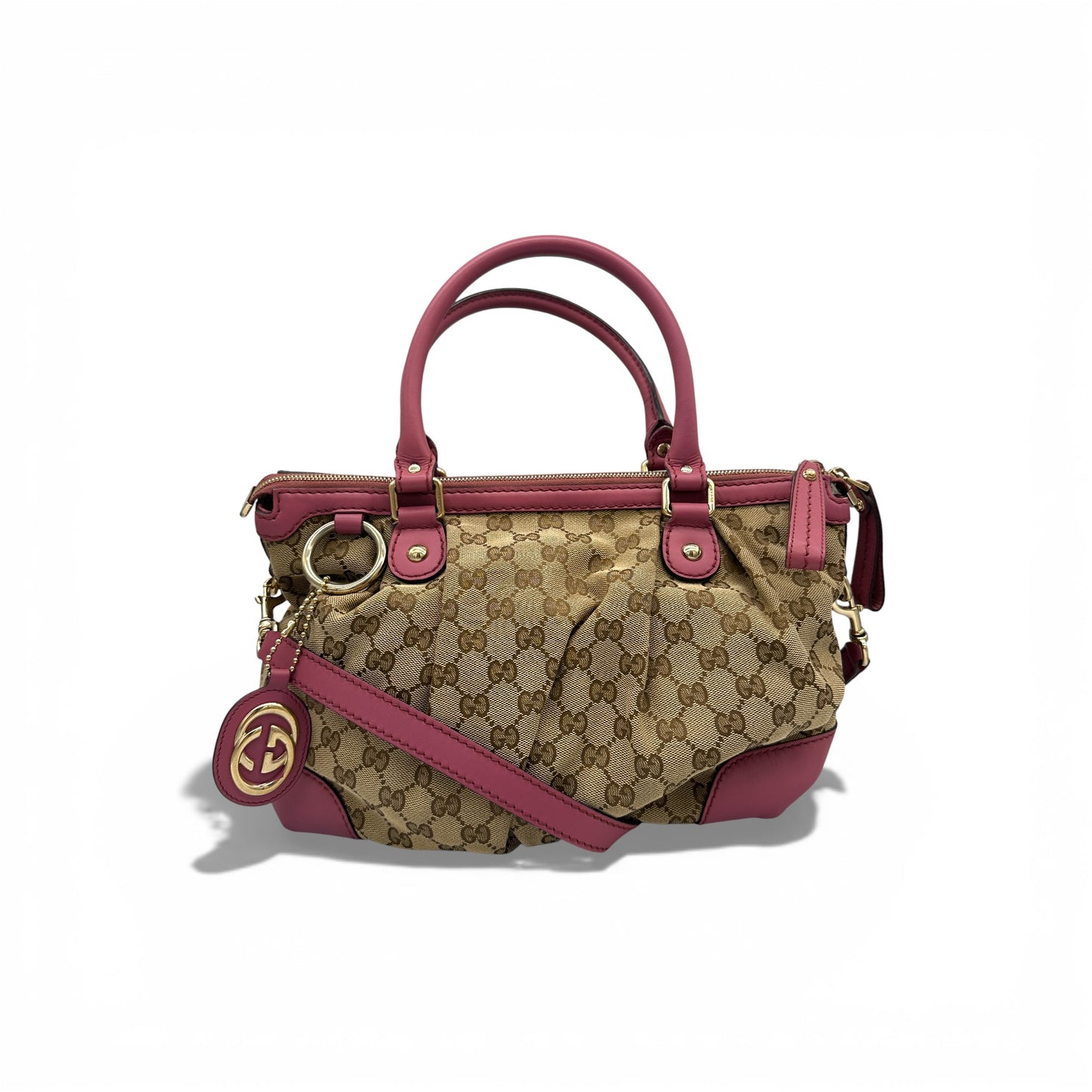 Vintage Gucci Sukey 2-Way Mini Boston Bag