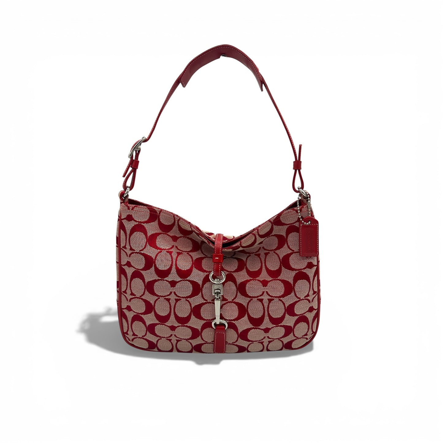 Vintage Coach 6091 Hamptons Clip Shoulder Bag