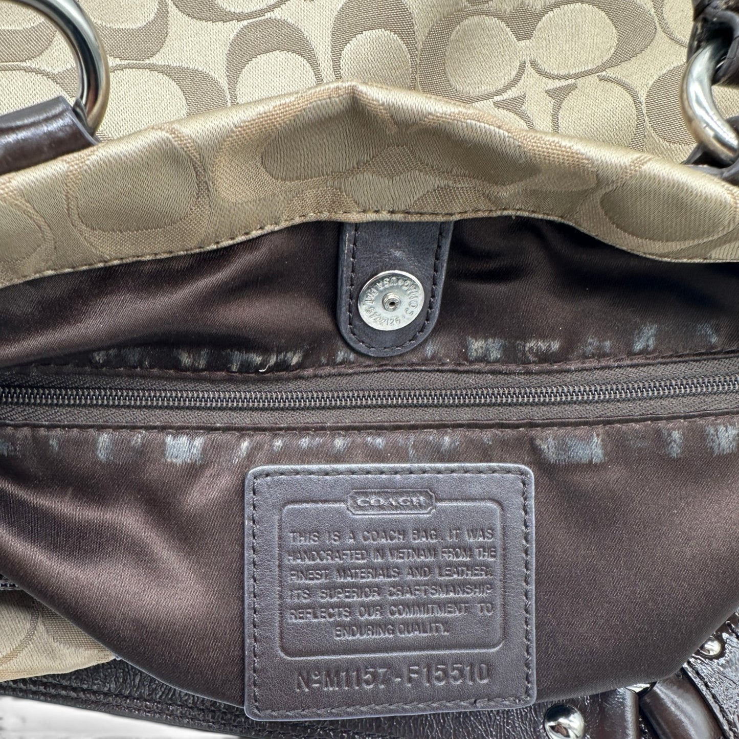 Vintage Coach Ashley F15510 Shoulder Bag