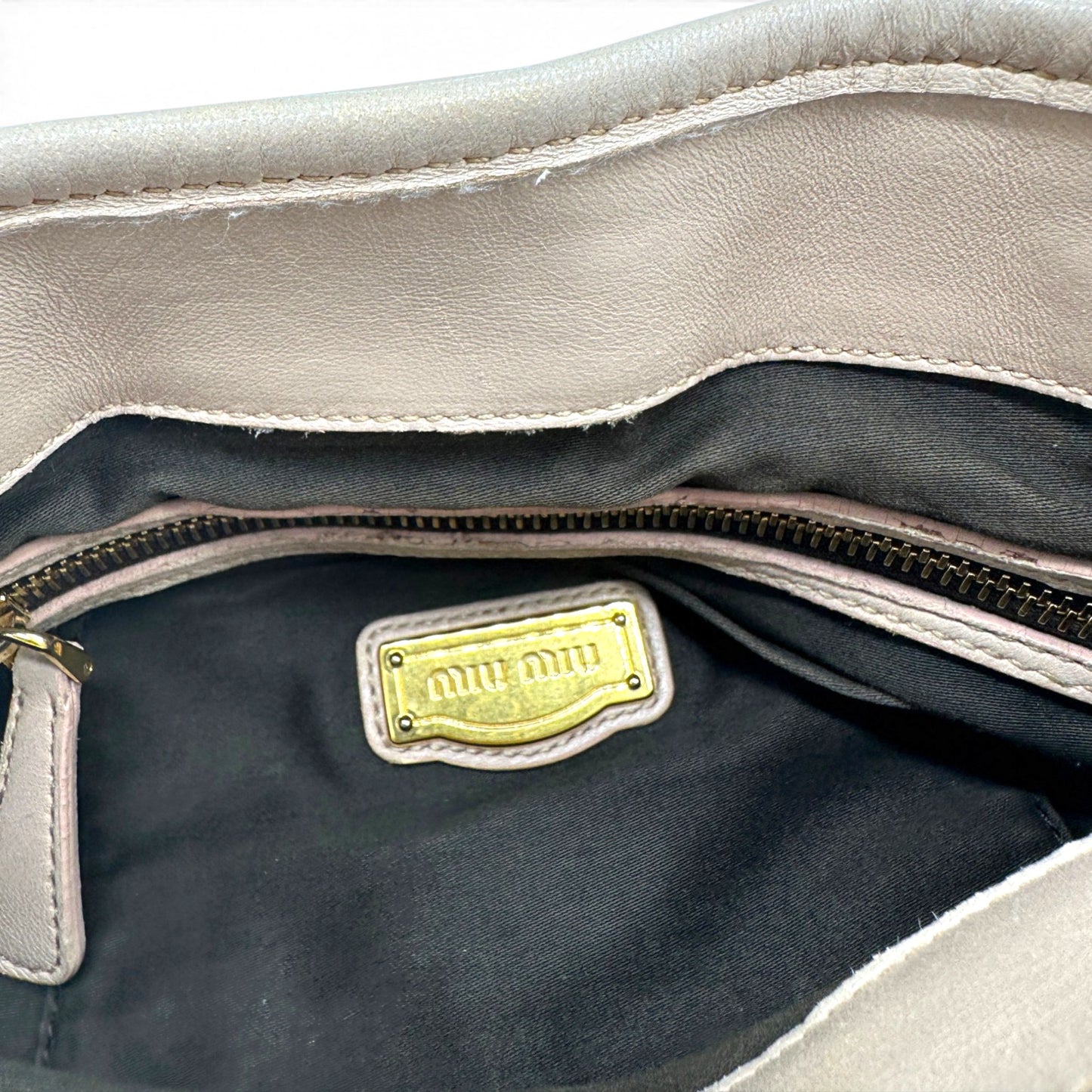 Miu Miu Pink Matelassé Coffer Shoulder Bag