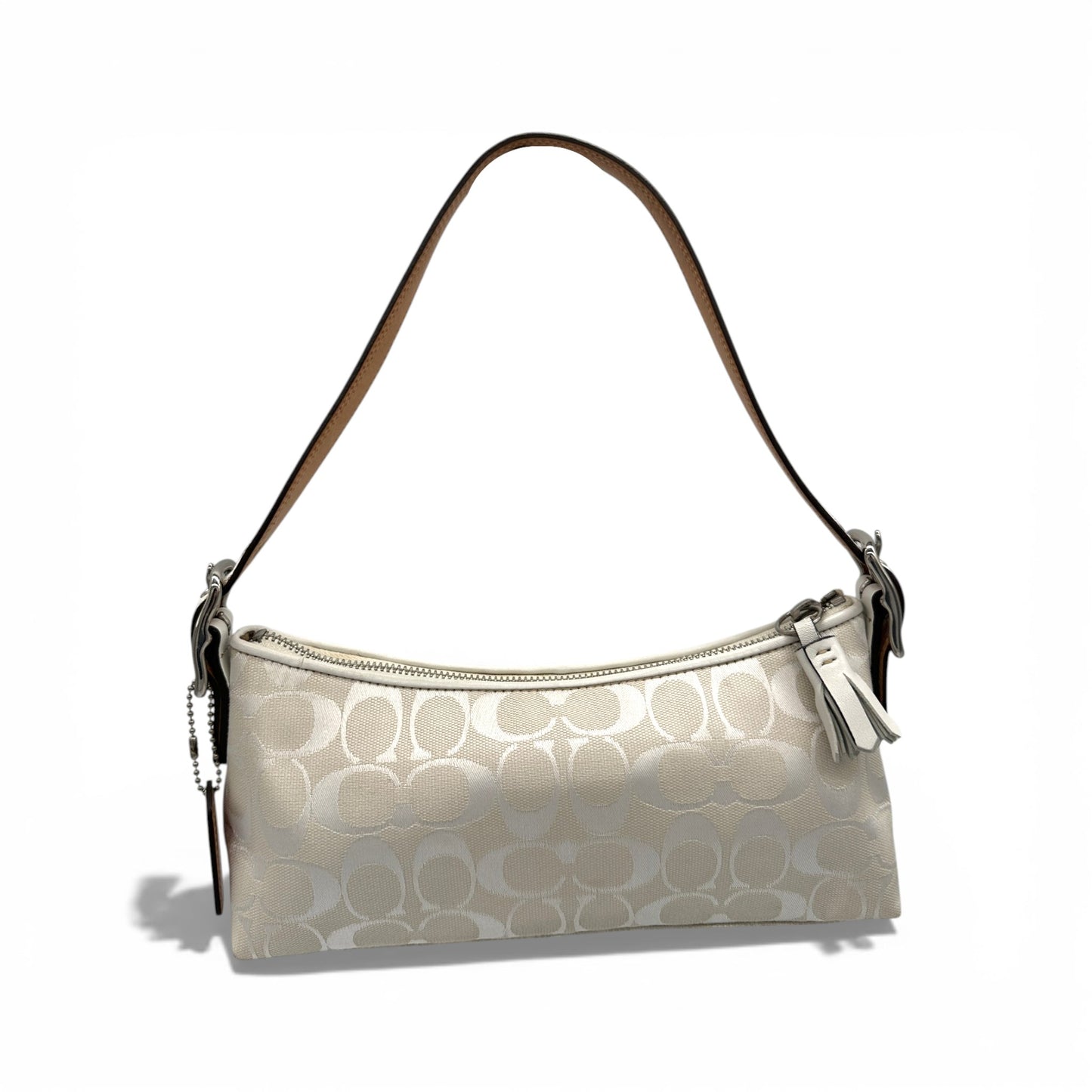 Vintage Coach 8K01 East West Baguette Shoulder Bag
