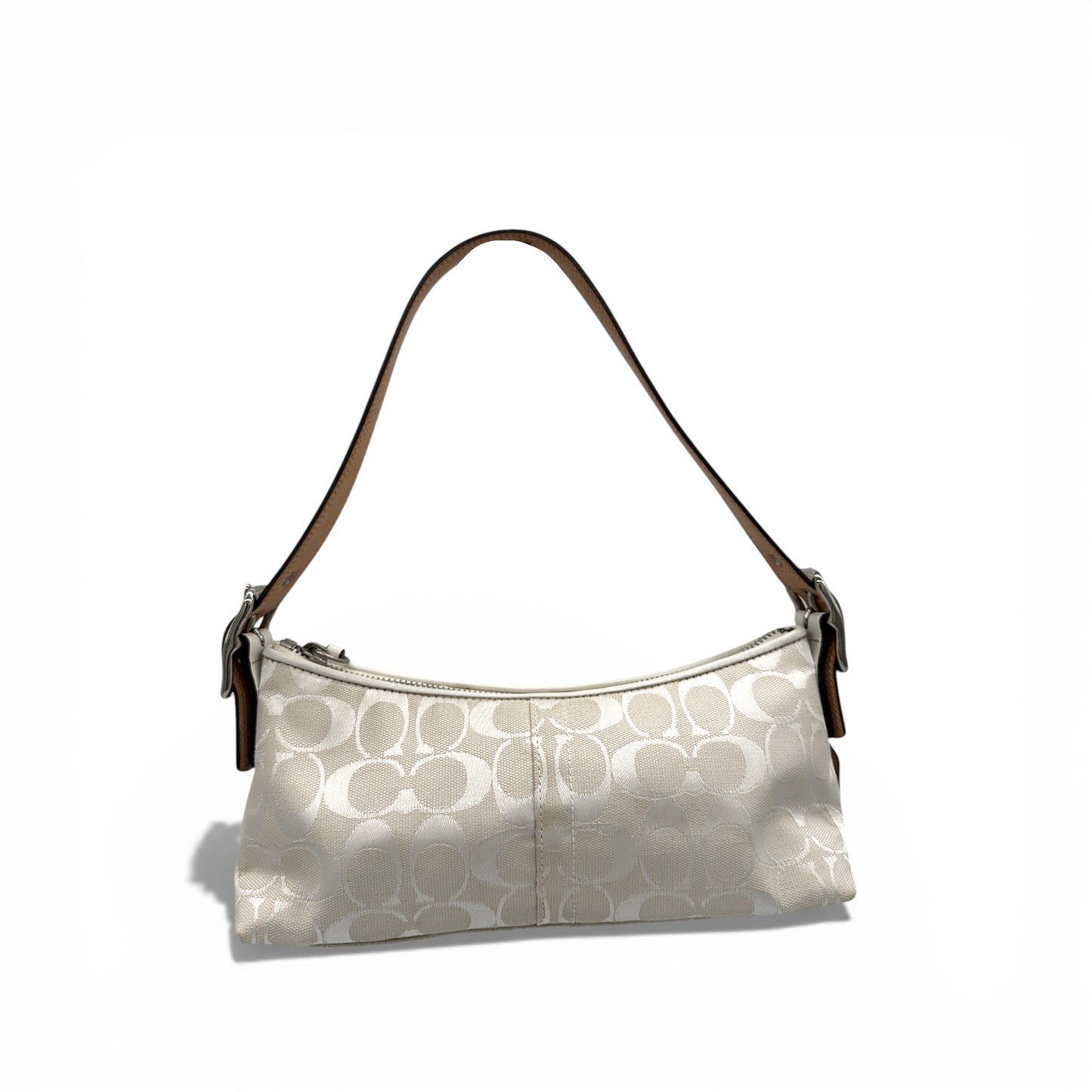 Vintage Coach 8K01 East West Baguette Shoulder Bag