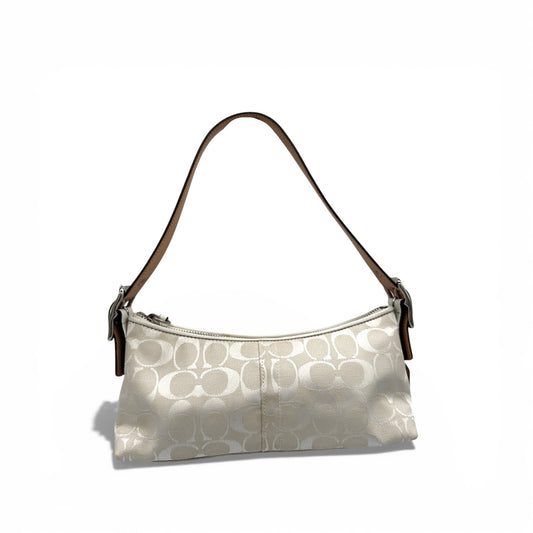Vintage Coach 8K01 East West Baguette Shoulder Bag