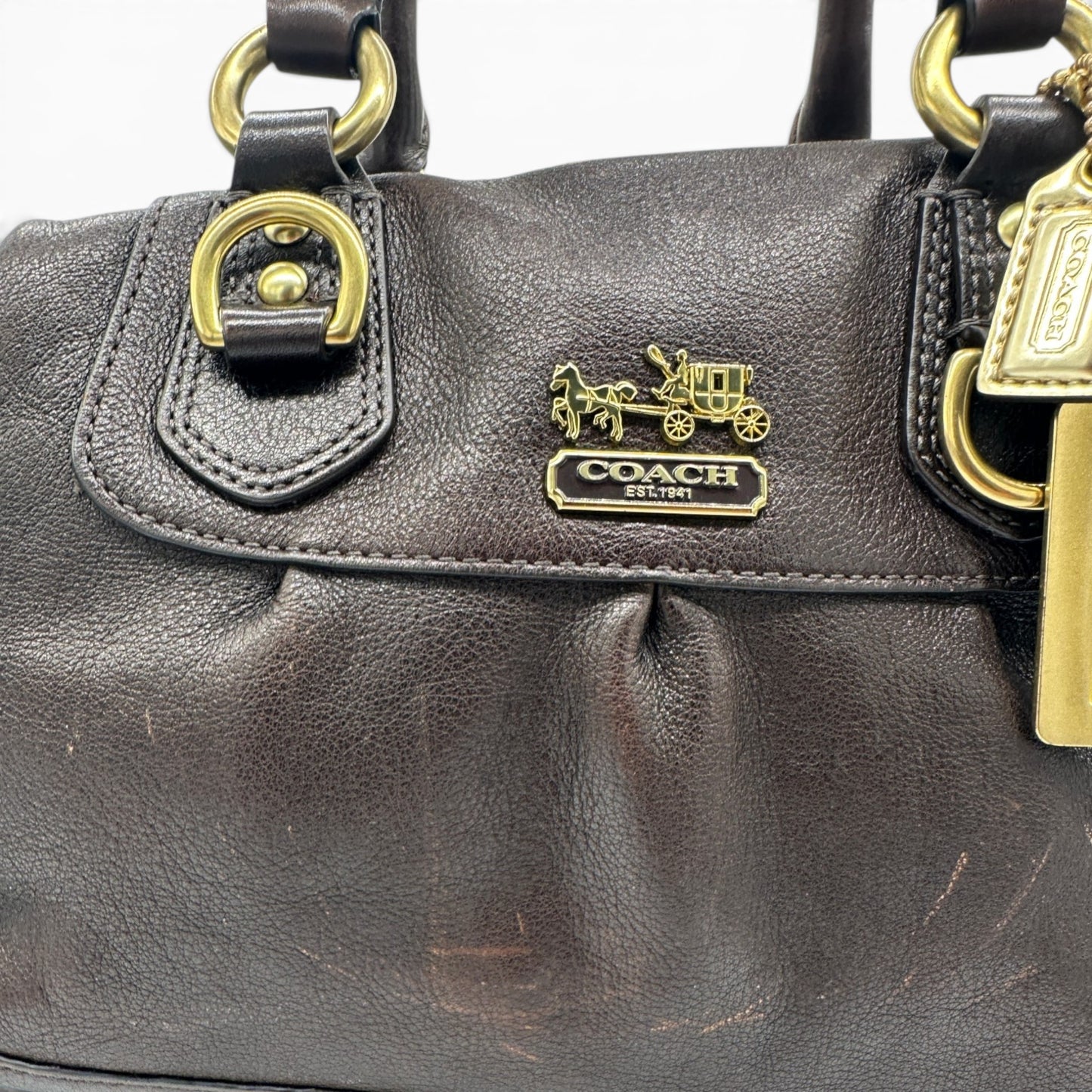 Vintage Coach Ashley Sabrina 2-Wege-Handtasche