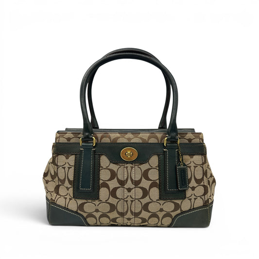 Sac à main vintage Coach 11062 à fermoir tourniquet