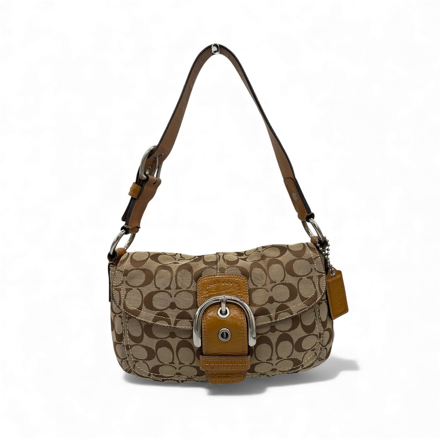 Vintage Coach F13113 Monogram Soho Schultertasche