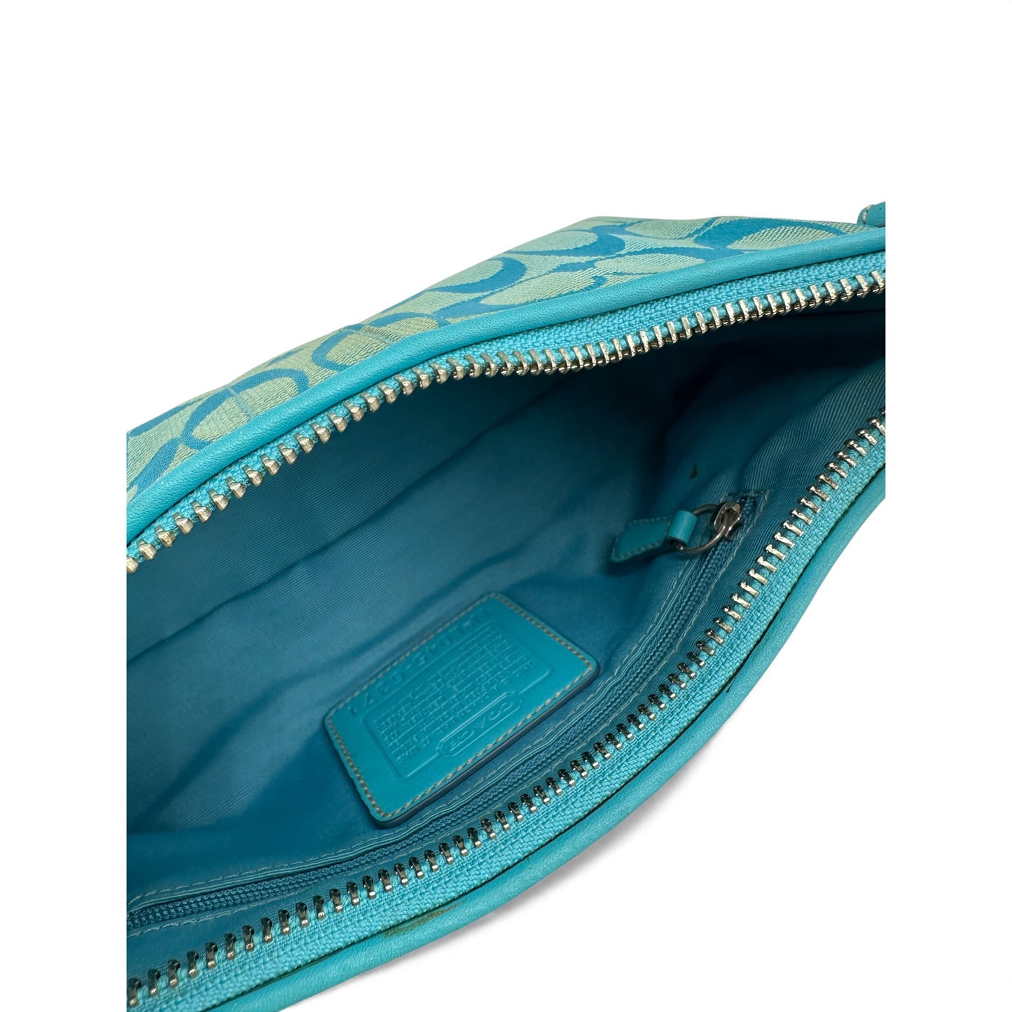 Vintage Coach 6371 East West Baguette Shoulder Bag