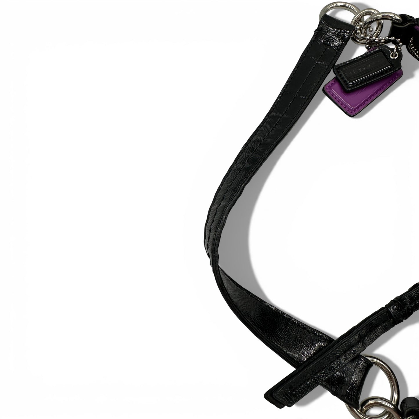 Vintage Coach F26032 Leopard Print Shoulder Bag