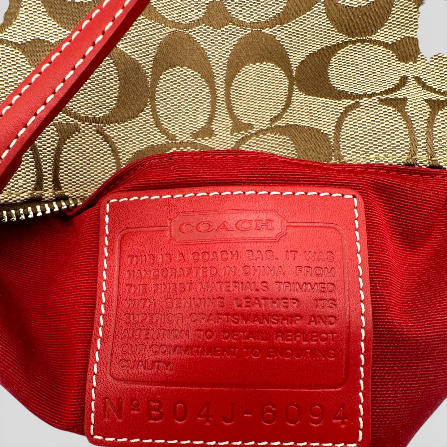 Vintage Coach 6094 Demi Mini Shoulder Bag