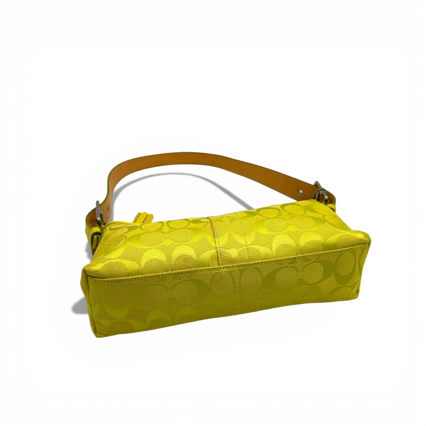 Vintage Coach 6371 East West Baguette Shoulder Bag