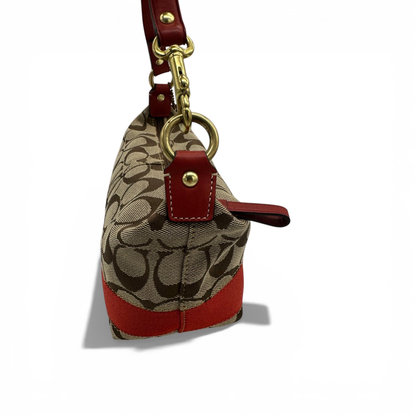 Vintage Coach 40757 Signature Monogram Shoulder Bag