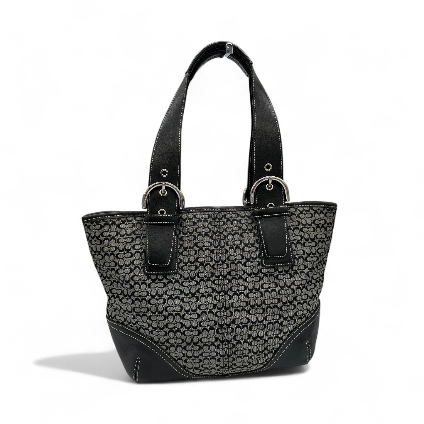 Vintage Coach 6383 Soho Monogram Tote Shoulder Bag