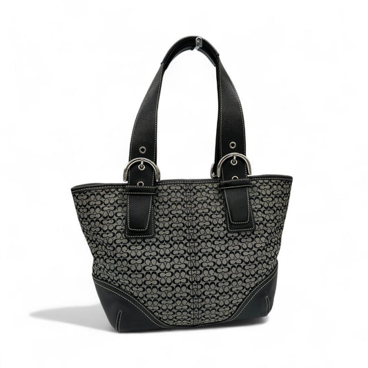 Vintage Coach 6383 Soho Monogram Tote Shoulder Bag