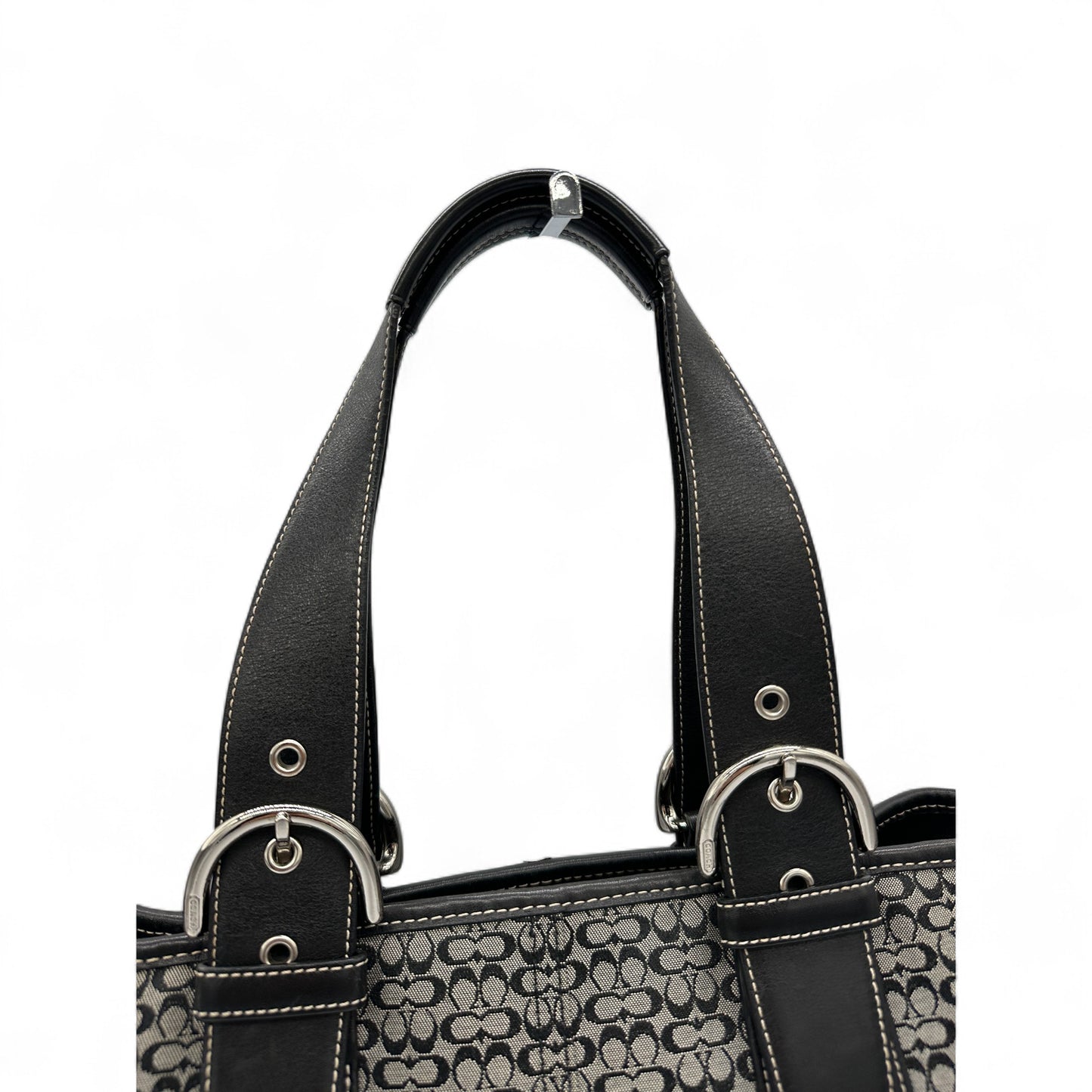 Vintage Coach 6383 Soho Monogram Tote Shoulder Bag