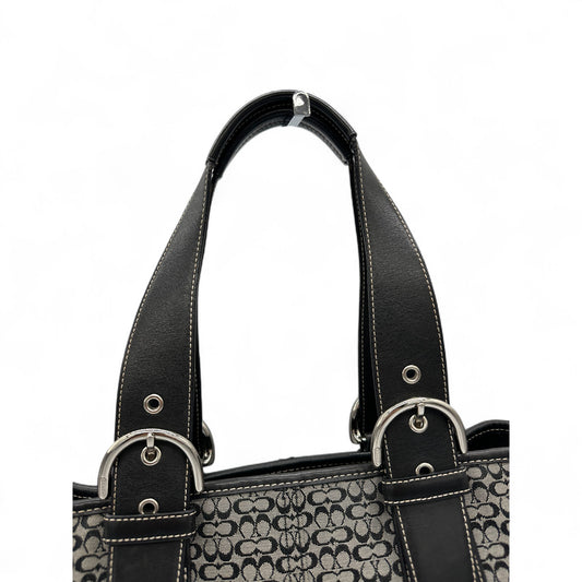 Vintage Coach 6383 Soho Monogram Tote Shoulder Bag