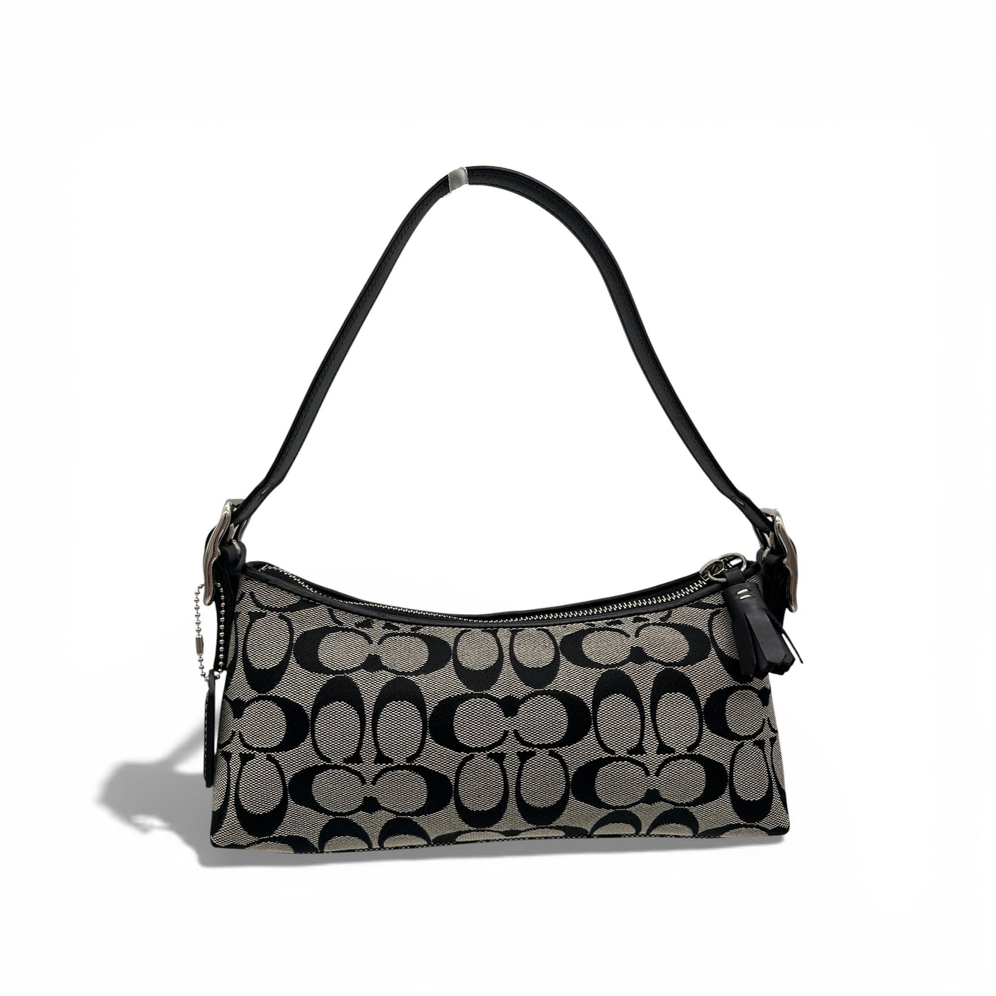 Vintage Coach 8K01 East West Baguette Shoulder Bag