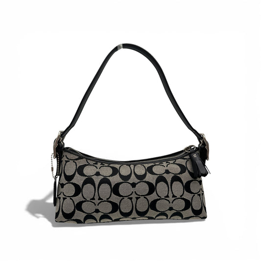 Vintage Coach 8K01 East West Baguette Shoulder Bag