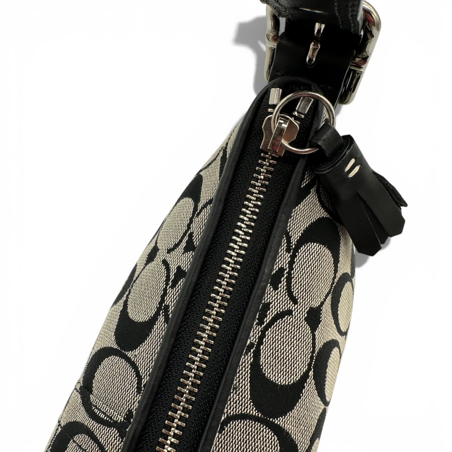 Vintage Coach 8K01 East West Baguette Shoulder Bag