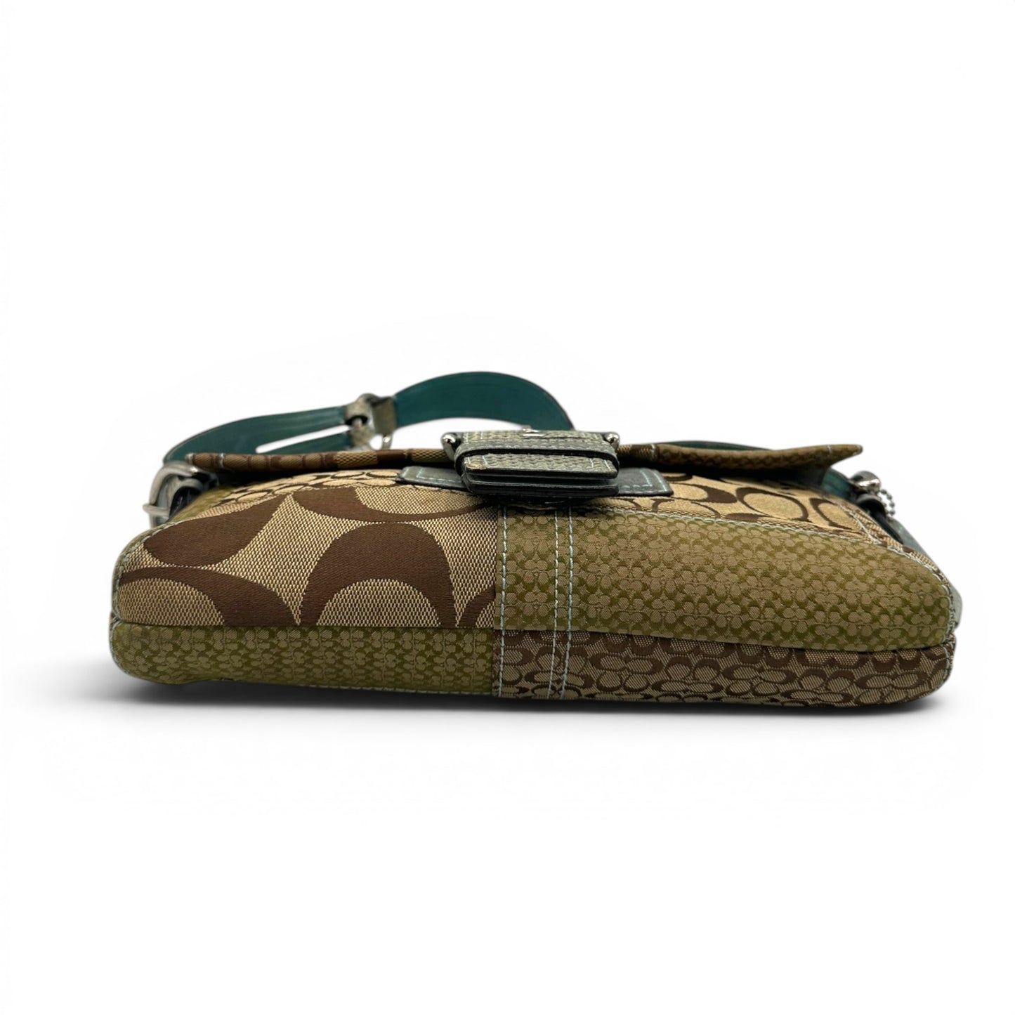 Vintage Coach 3689 Python Trim Soho Shoulder Bag
