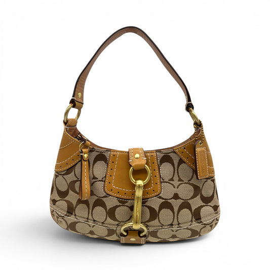 Vintage Coach Hampton Clip 10534 Mini Shoulder Bag