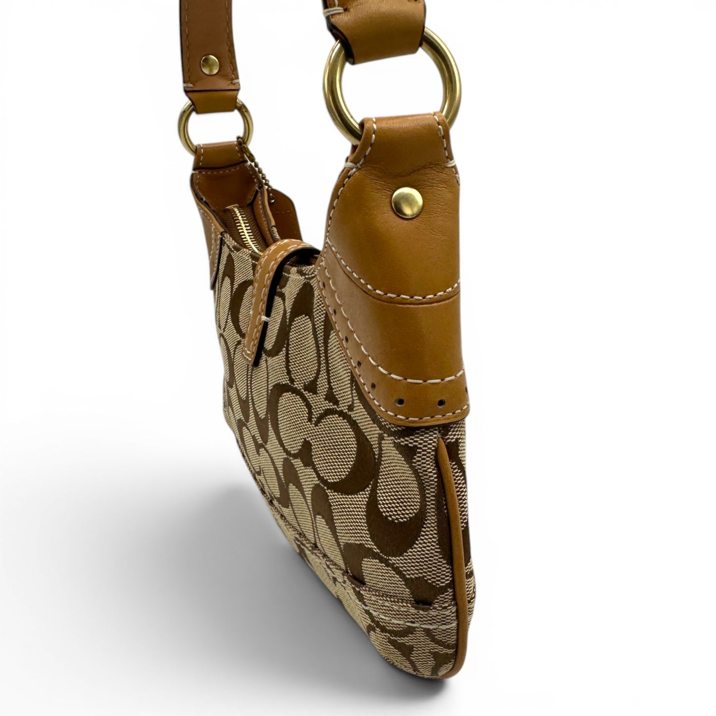Vintage Coach Hampton Clip 10534 Mini Shoulder Bag