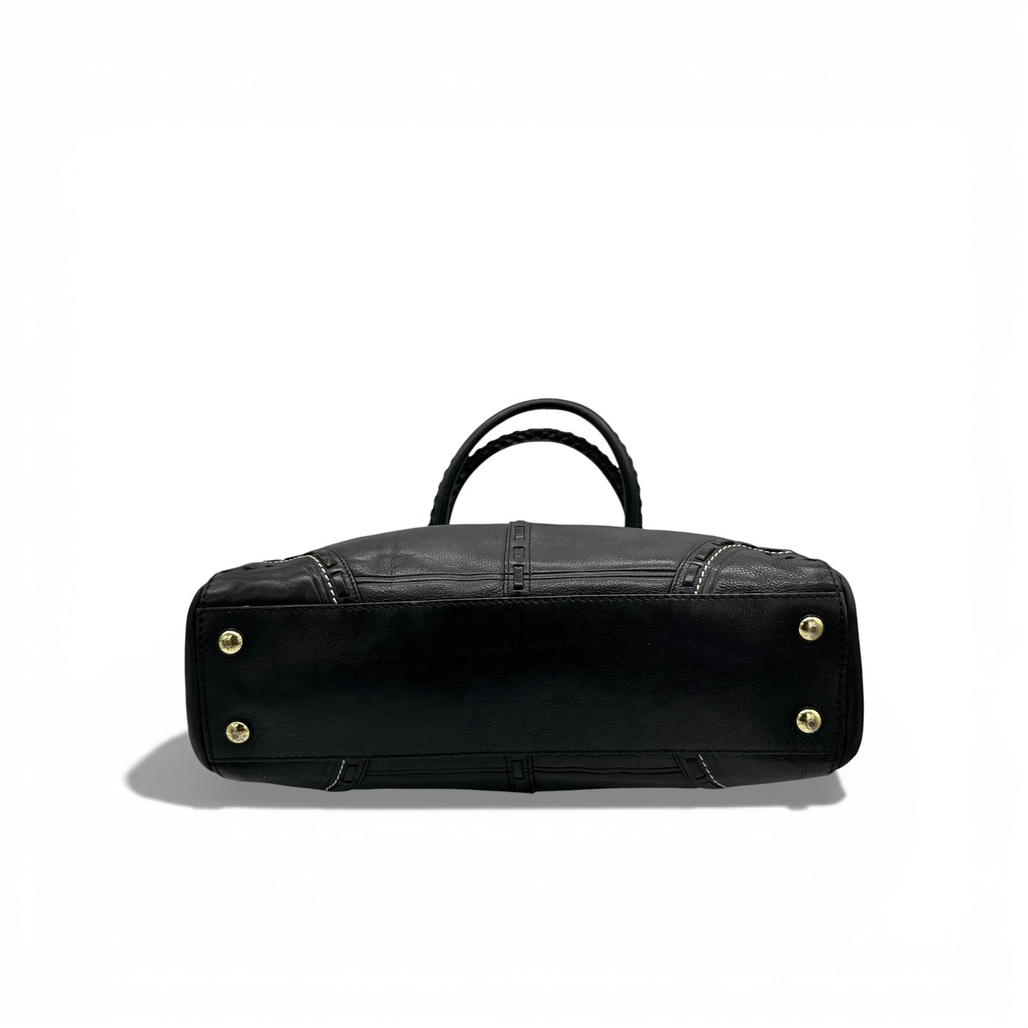 Vintage Coach 9290 Hamptons Clip Tote Handbag