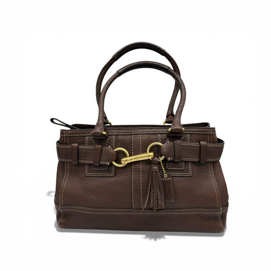 Vintage Coach 10212 Hampton Clip Handbag