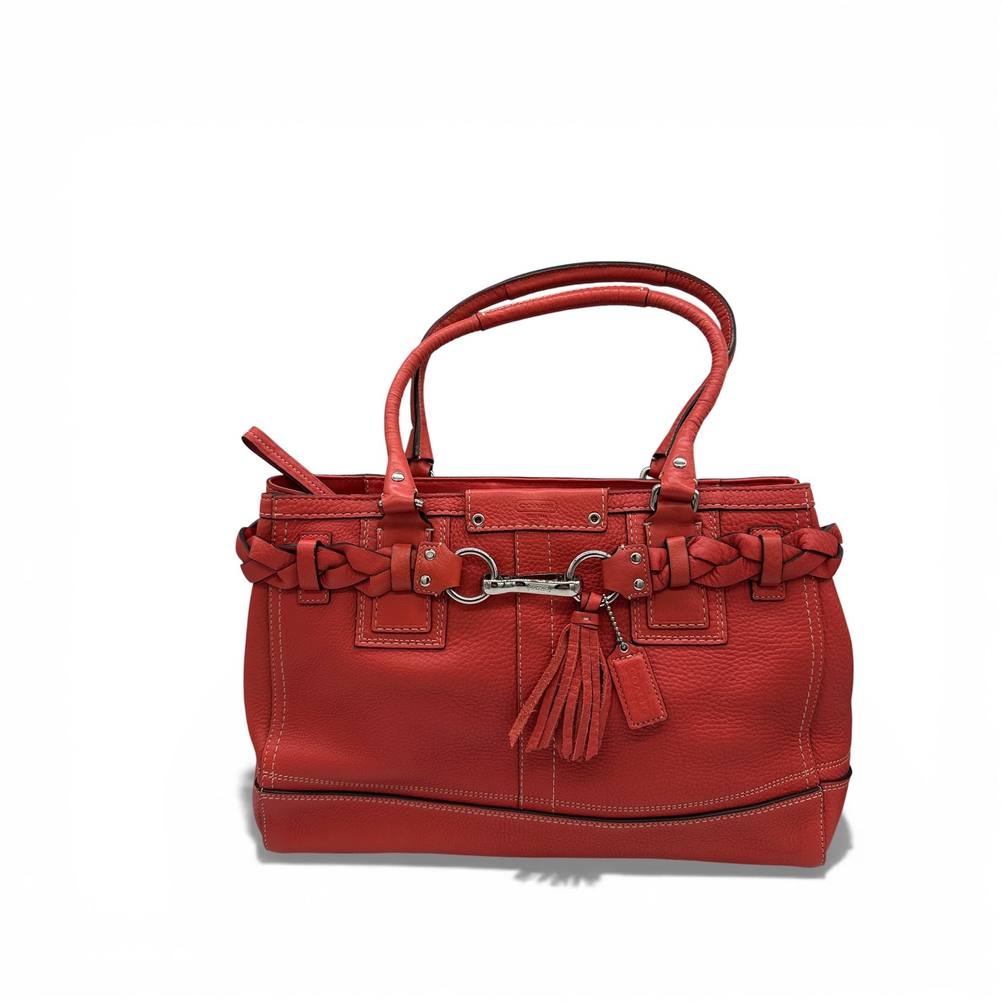 Vintage Coach F13087 Hampton Clip Handbag