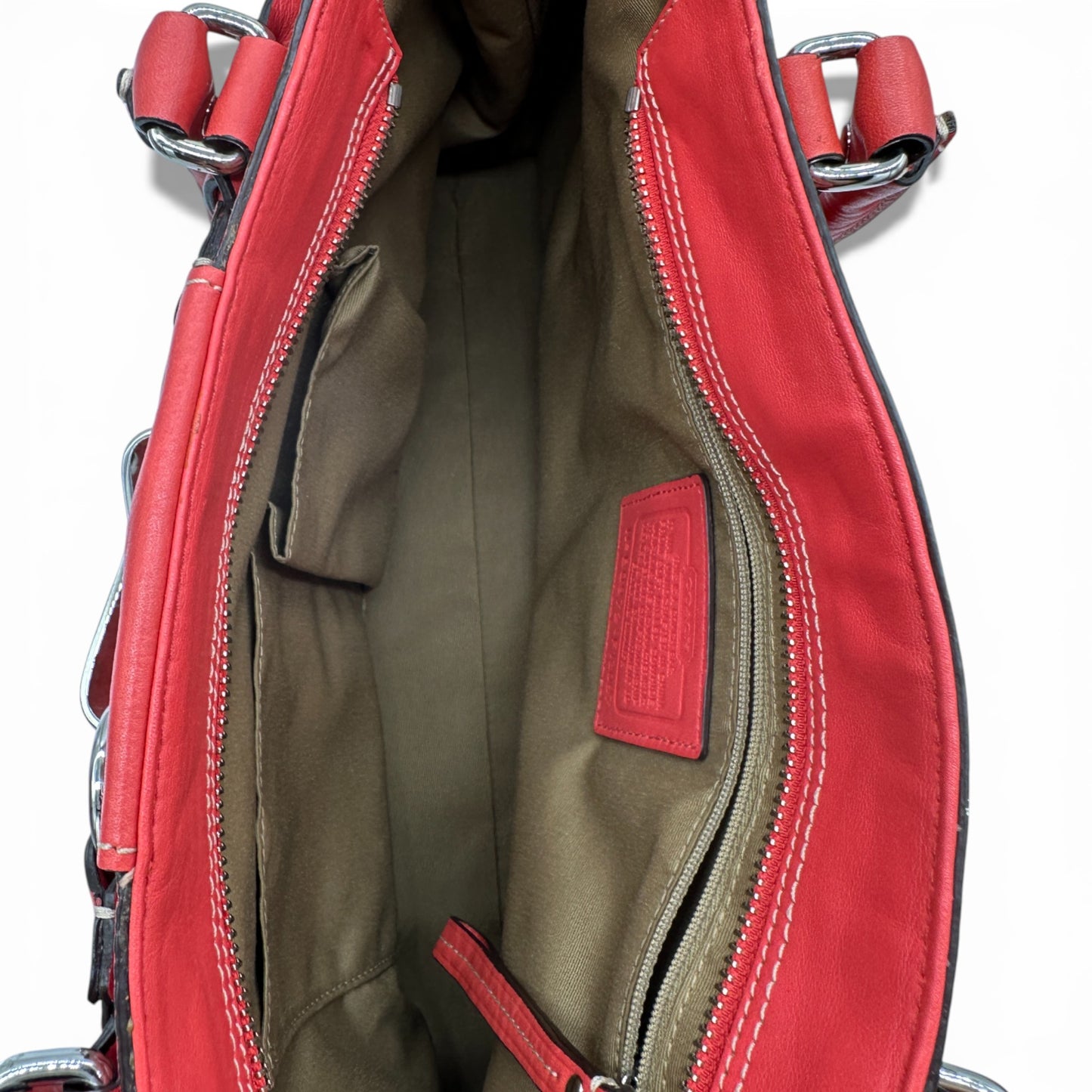 Vintage Coach F13087 Hampton Clip Handbag