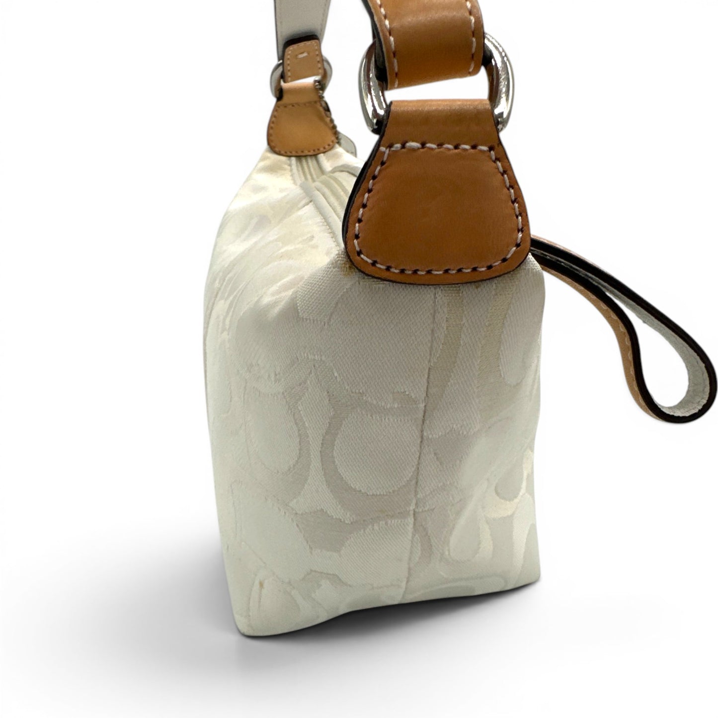 Vintage Coach 6561 Optic Monogram Shoulder Bag