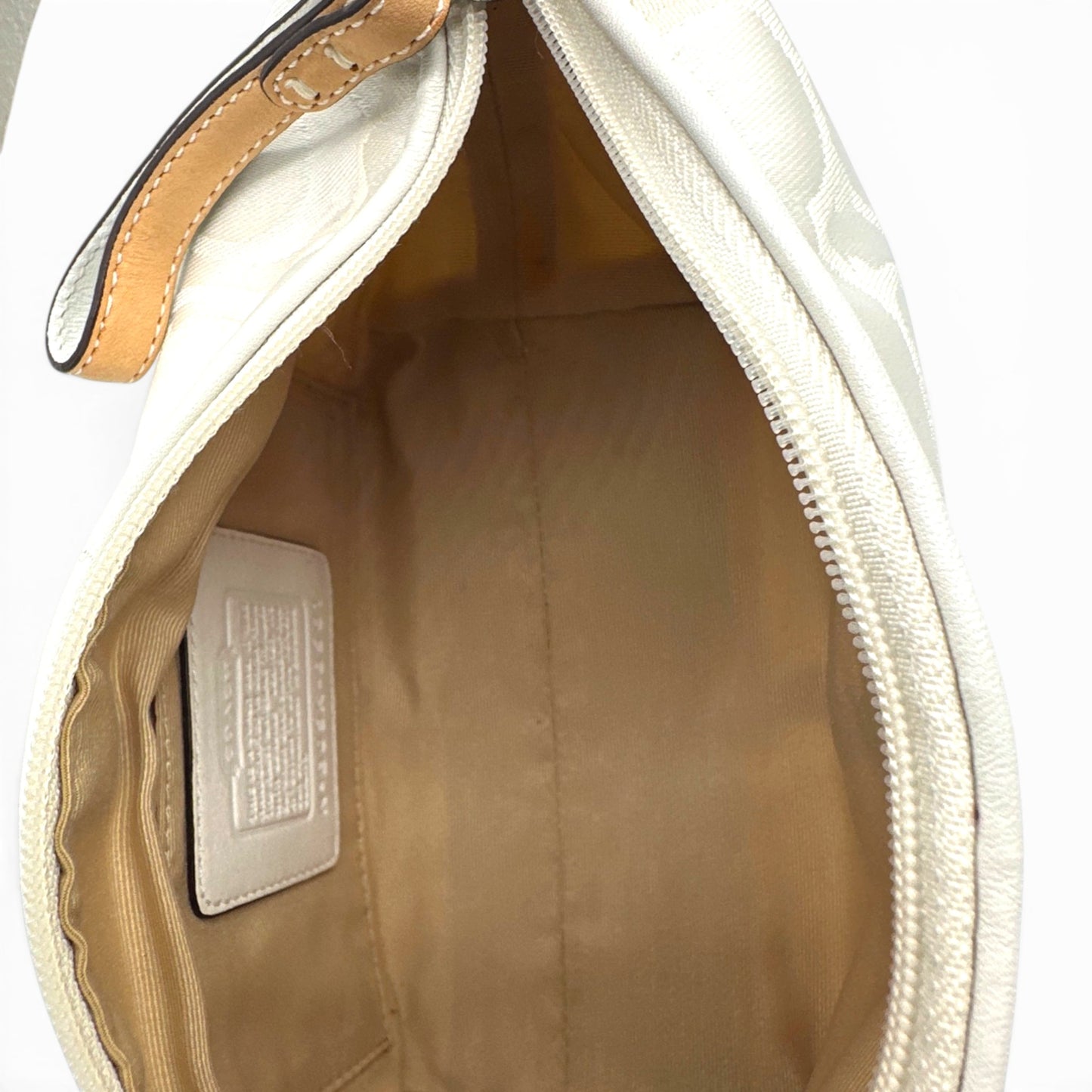 Vintage Coach 6561 Optic Monogram Shoulder Bag