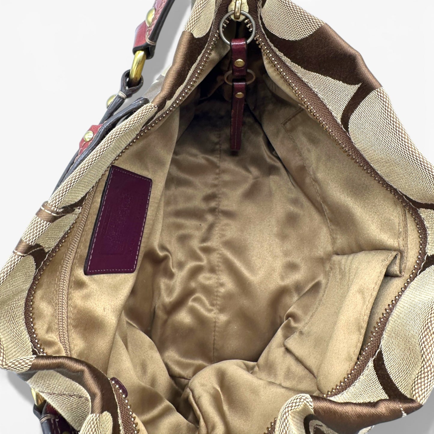 Vintage Coach F10619 Carly Shoulder Bag