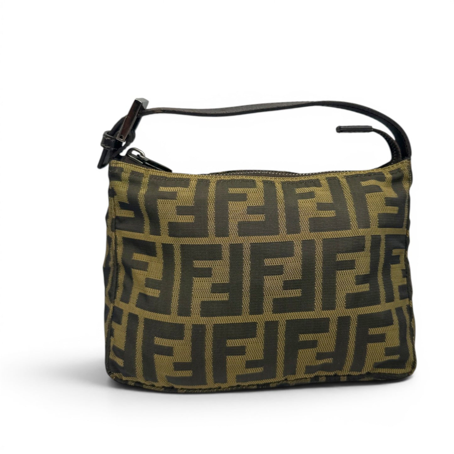 Vintage Fendi Zucca Pouch Handbag